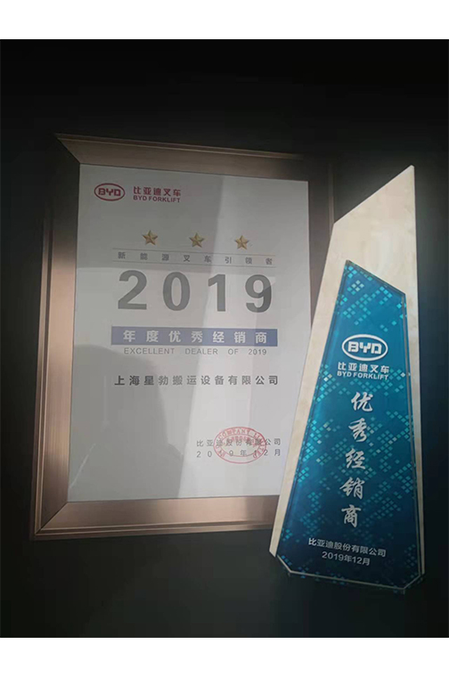 泰兴市比亚迪2019优秀经销商